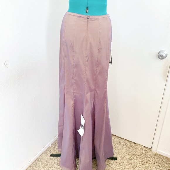 NWT TADASHI Mermaid Long Maxi Skirt Size 8 - Picture 3 of 16